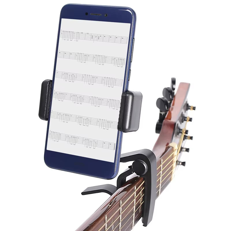 Guitar Capo Phone Mount